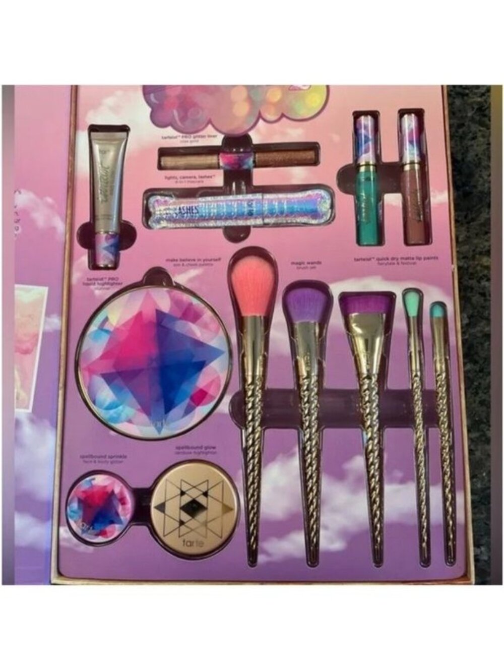 NIB Tarte Make Believe In Yourself Collection | Rare Jewel Tone Makeup | Fairy - Picture 3 of 16